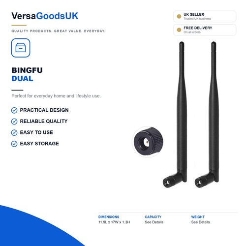 Bingfu dual band wifi antenna - dual,