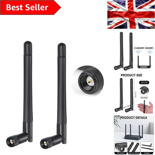 Pack dual band wifi antenna - 2-pack,